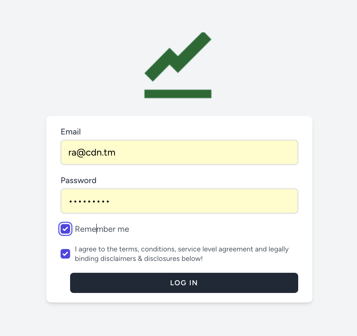 SuperAreas.net Login Page
